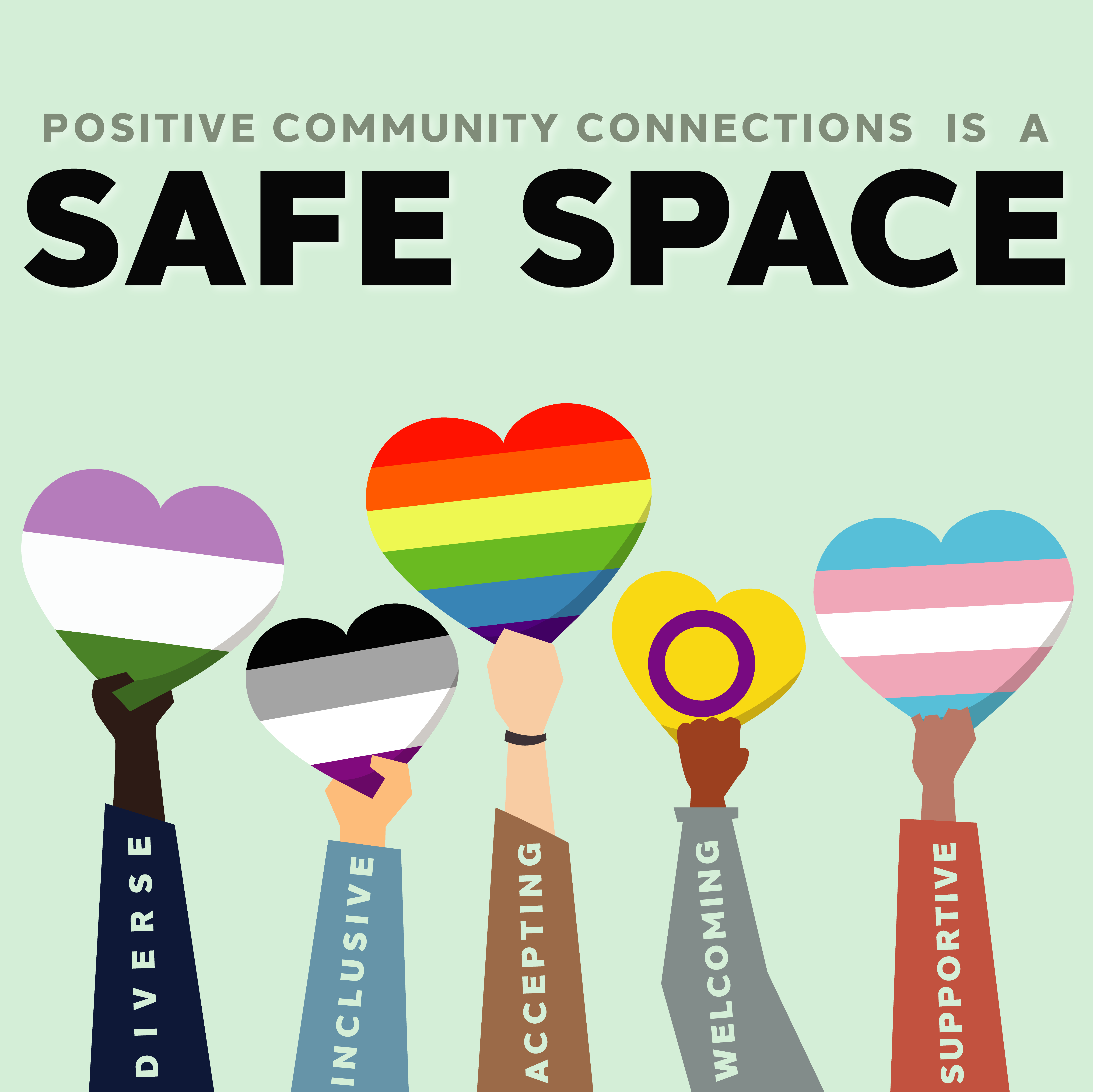 PCC Safe Space Logo
