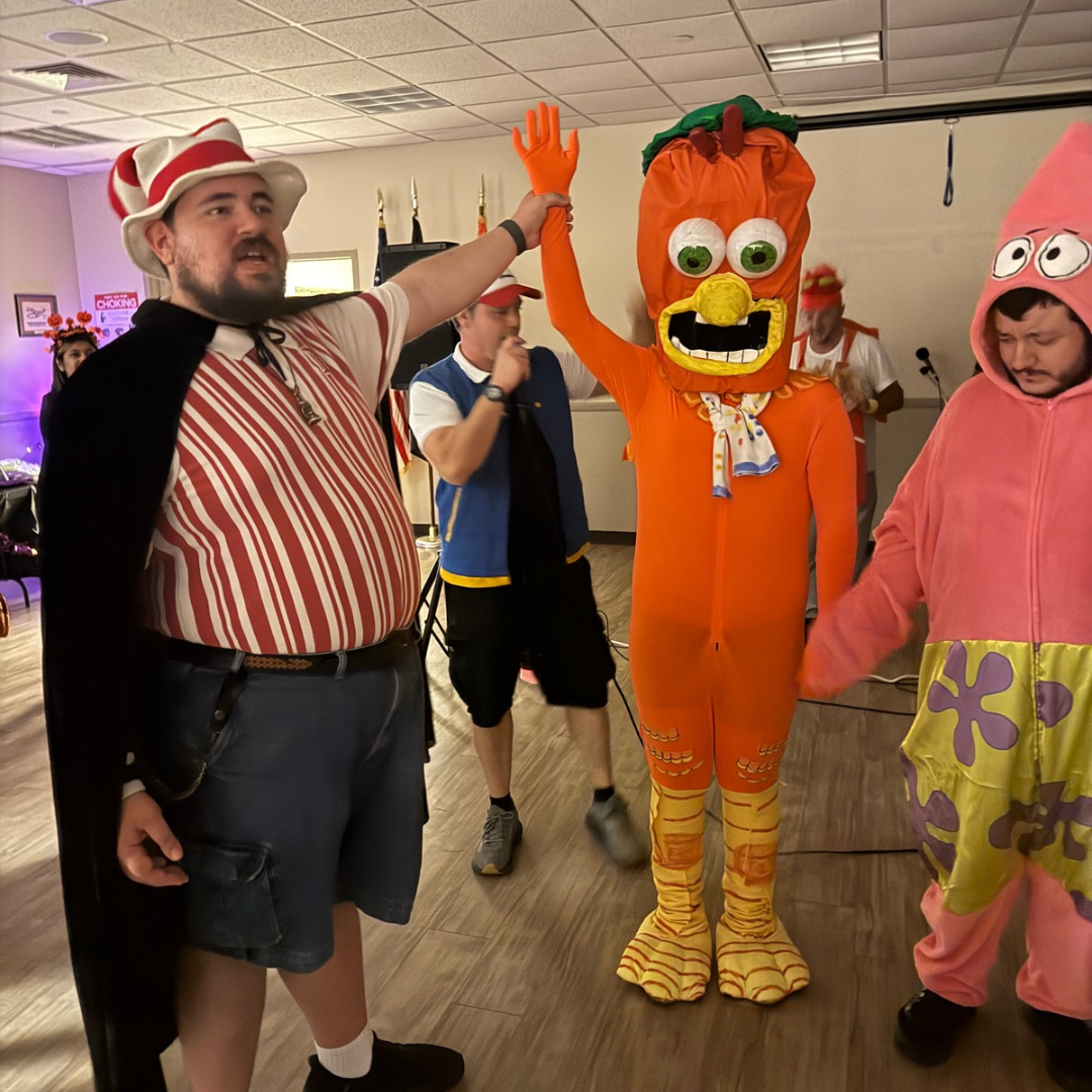 Costume Winner Ginger Nassau Halloween Dance